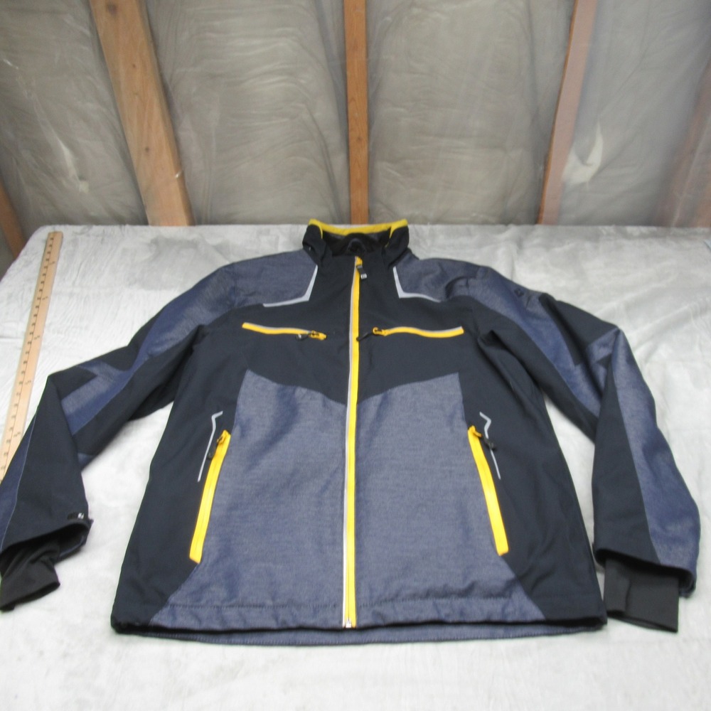 Killtec Jacket‎ Mens Large Blue Waterproof Insulated Winter Wind Rain Snow Ski